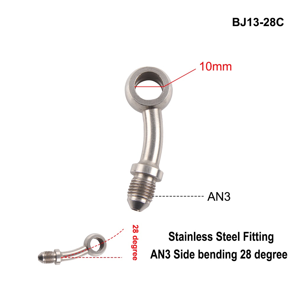 Durite De Frein Moto Hydrauliques Flexible Frein Moto Banjo Frein Moto Tuyau De Frein Moto Pour ATV Pit Bike Dirt Bike Motocross Acier Tressé Durite Frein Argenté (1200mm