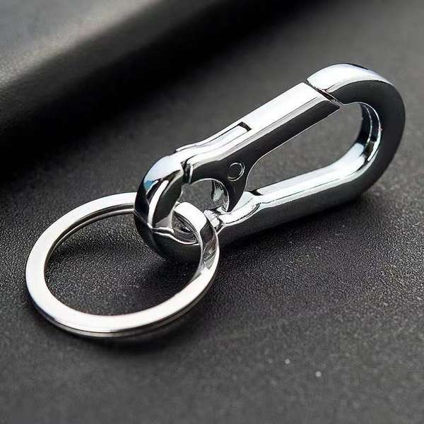 1PC Metal Car Keychain Simple Strong Carabiner Shape Keychain Climbing Hook Decor Keychain Rings Stainless Steel Man Gift Shopee Philippines