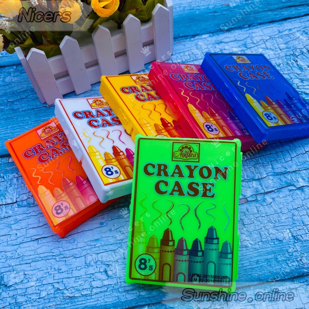 8's crayon holder crayon box Andrea Crayon Case Shopee Philippines