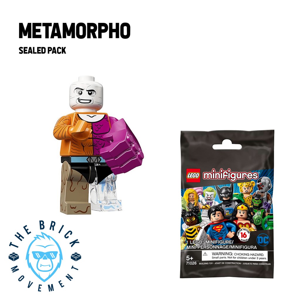 LEGO Collectible Minifigure Series DC Metamorpho Minifigure Shopee Philippines