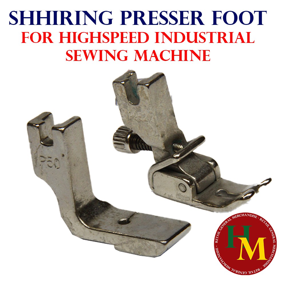 Shirring Presser Foot High Quality P952 & P50 // Sewing Machine ...