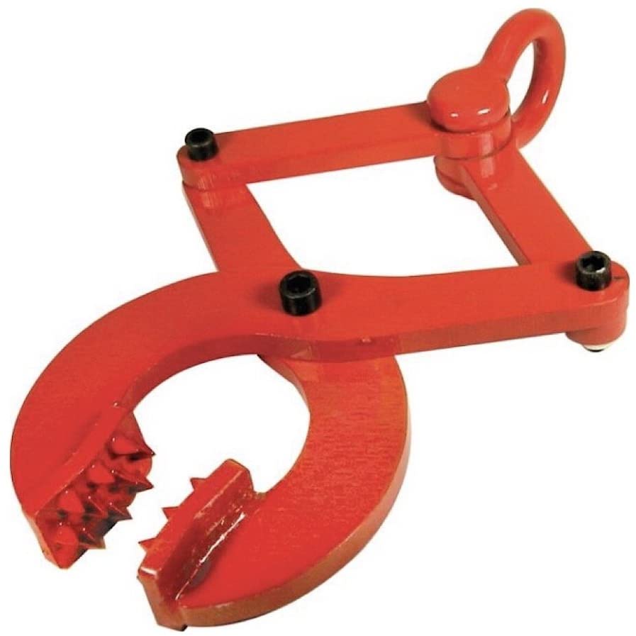 Red 1T 2T 3T Curved Heads Pallet Hook Puller Pallet Clamp Hoist Claw