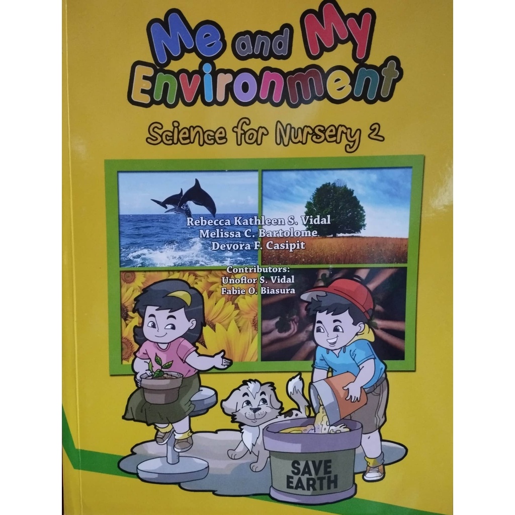 Me And My Environment Science for Nursery 2 (Bookpaper) | Shopee ...