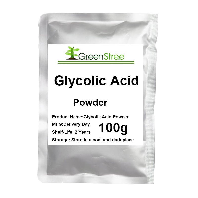 High Quality Glycolic Acid Powder Improve Skin,Reduce Wrinkles, Acne