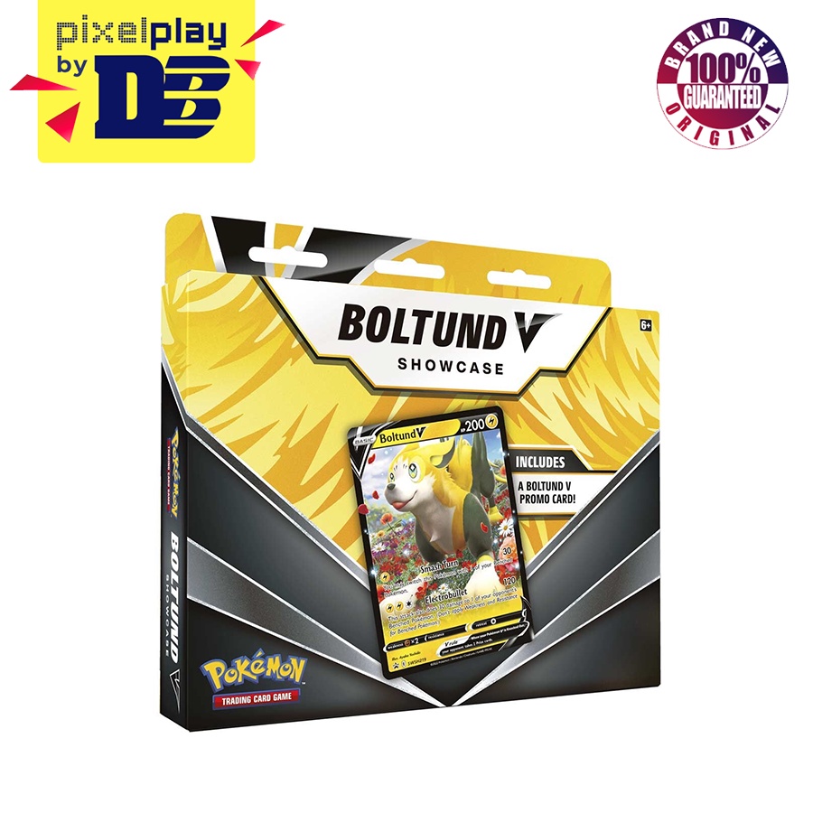 Pokemon Trading Card Game Boltund V Showcase Box (29085018) Shopee