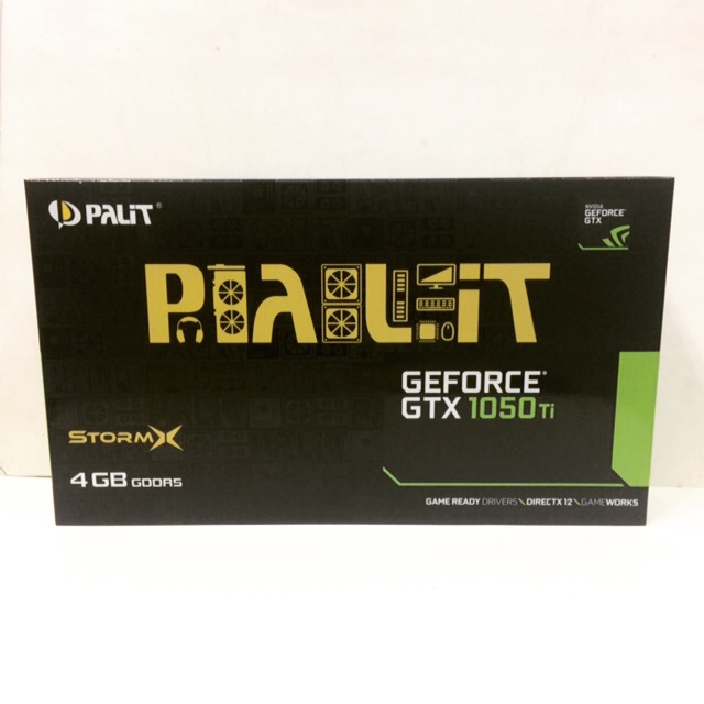 Palit GeForce GTX1050Ti StormX 4GB GDDR5 Single Fan | Shopee