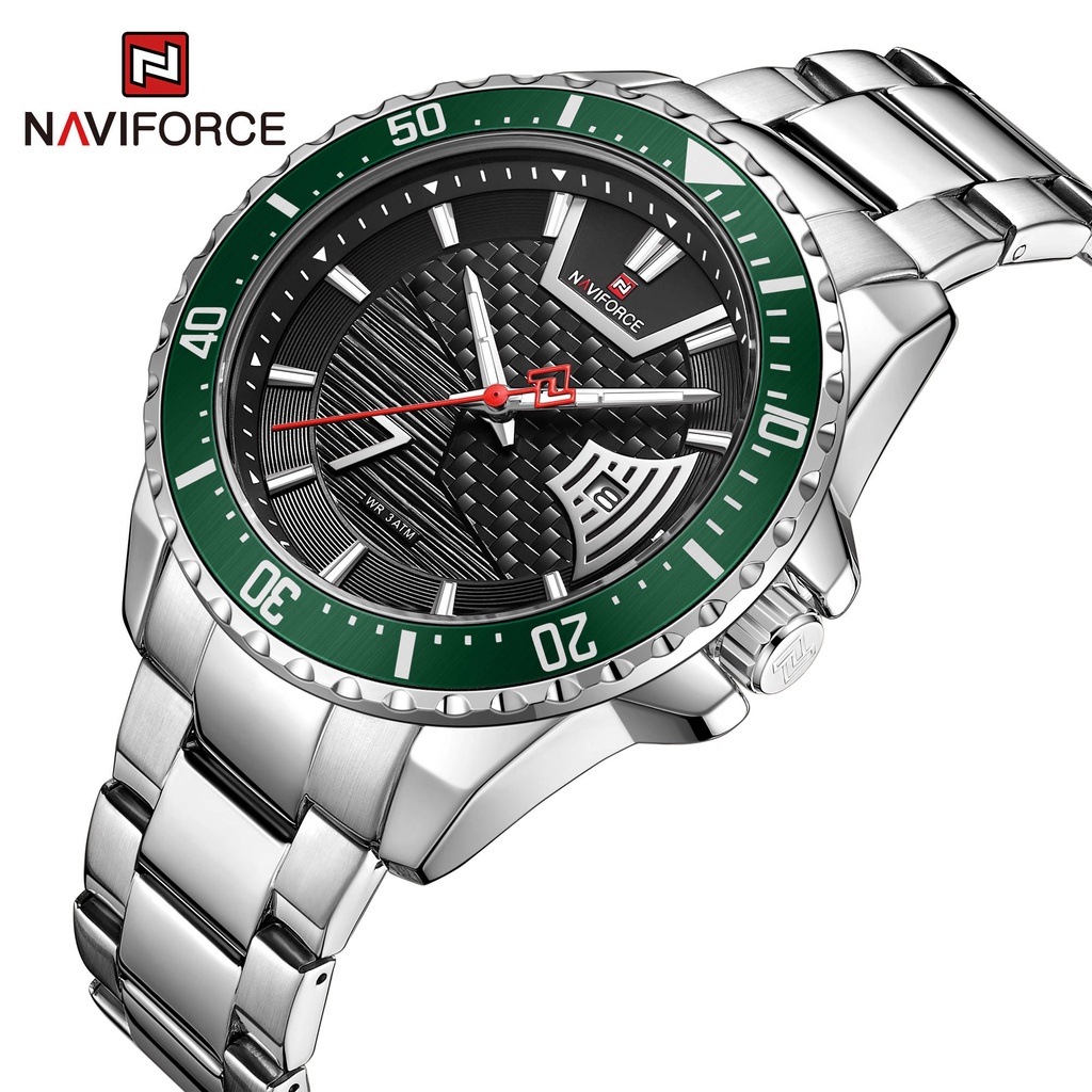 NAVIFORCE NF9191 Top Brand Luxury Classic Men's Business Watch Fashion ...