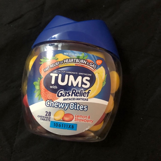 Tums gas relief antacid Chewy bites Shopee Philippines