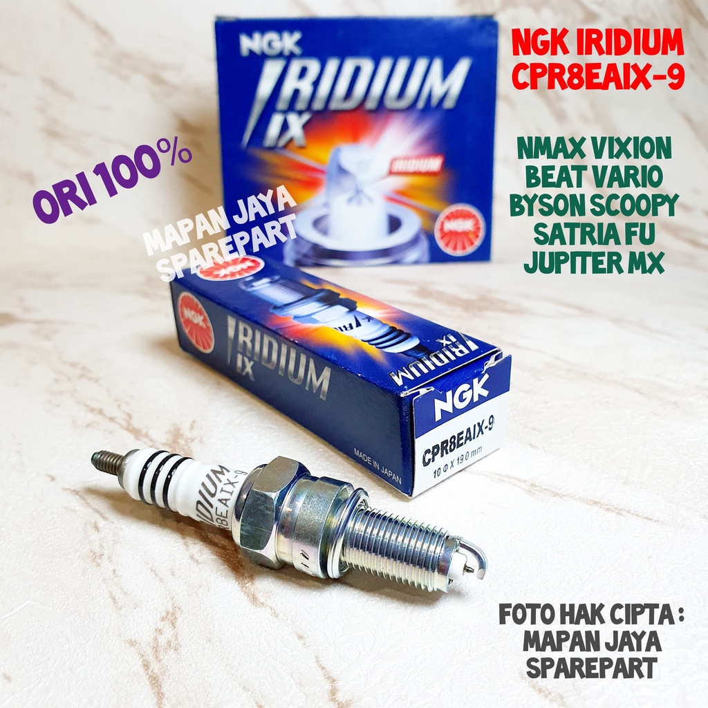 Spark Plug NGK IRIDIUM NMAX VARIO BEAT CBR150 CB150R BYSON JUPITER MX