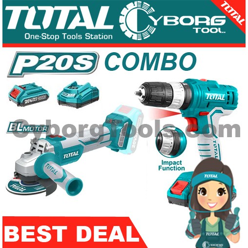 Total tools combo online kits