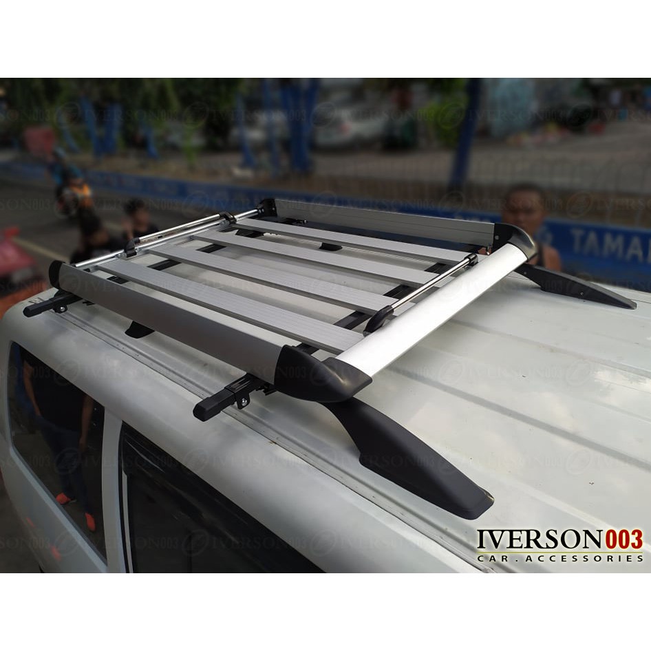 Roofrack Luggage Carrier Silver for Suzuki APV Shopee Philippines