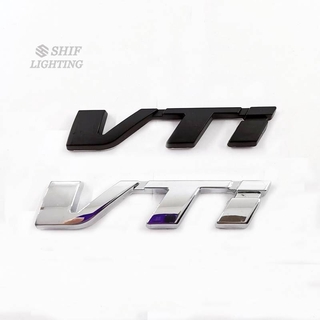 1 x Metal Small Size VTI Logo Letter Car Decorative Rear Trunk Emblem ...