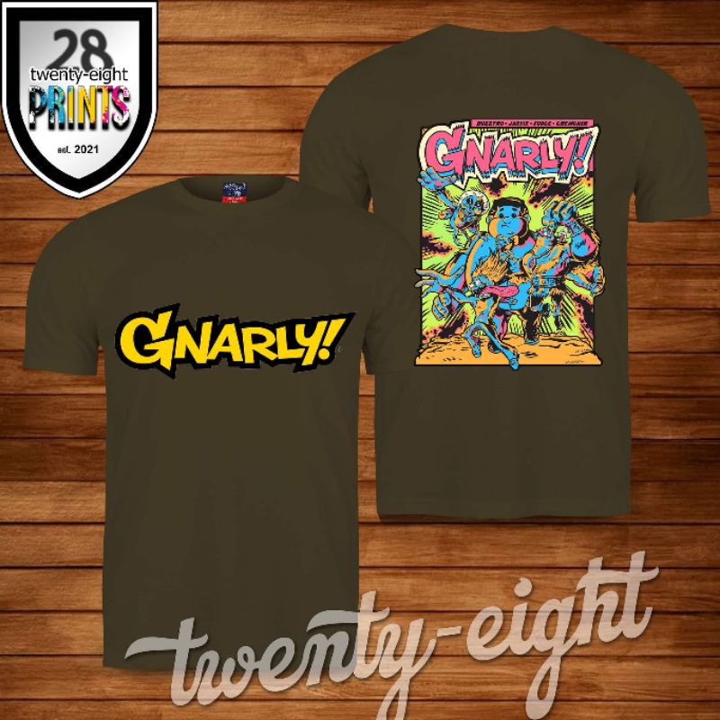 TRENDING*GNARLY A4 SIZE FRONT AND BACK T-SHIRT PRINT FOR MEN AND WOMEN ...