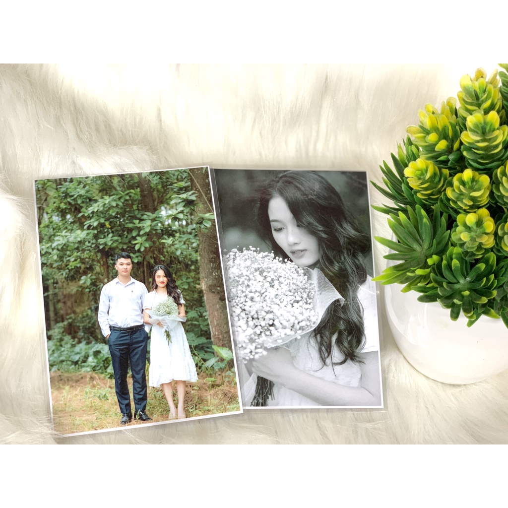 Print borderless plastic laminated photos or rough silk lamination as ...