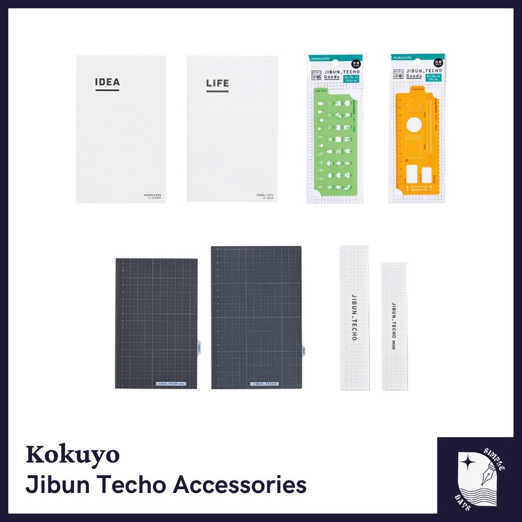 Jibun Techo Goods - Film Sticky Notes