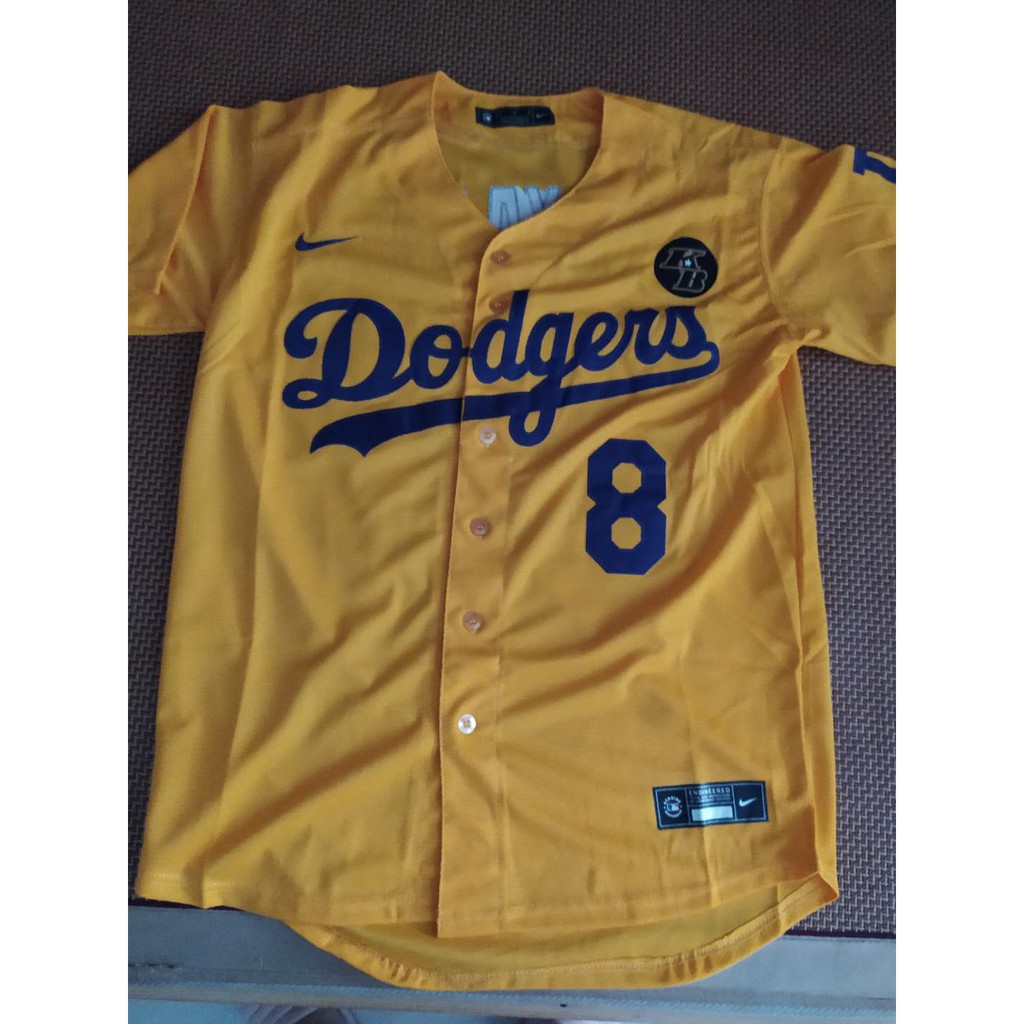 Los Angeles Dodgers #8/24 Kobe Bryant MLB Baseball Jersey for