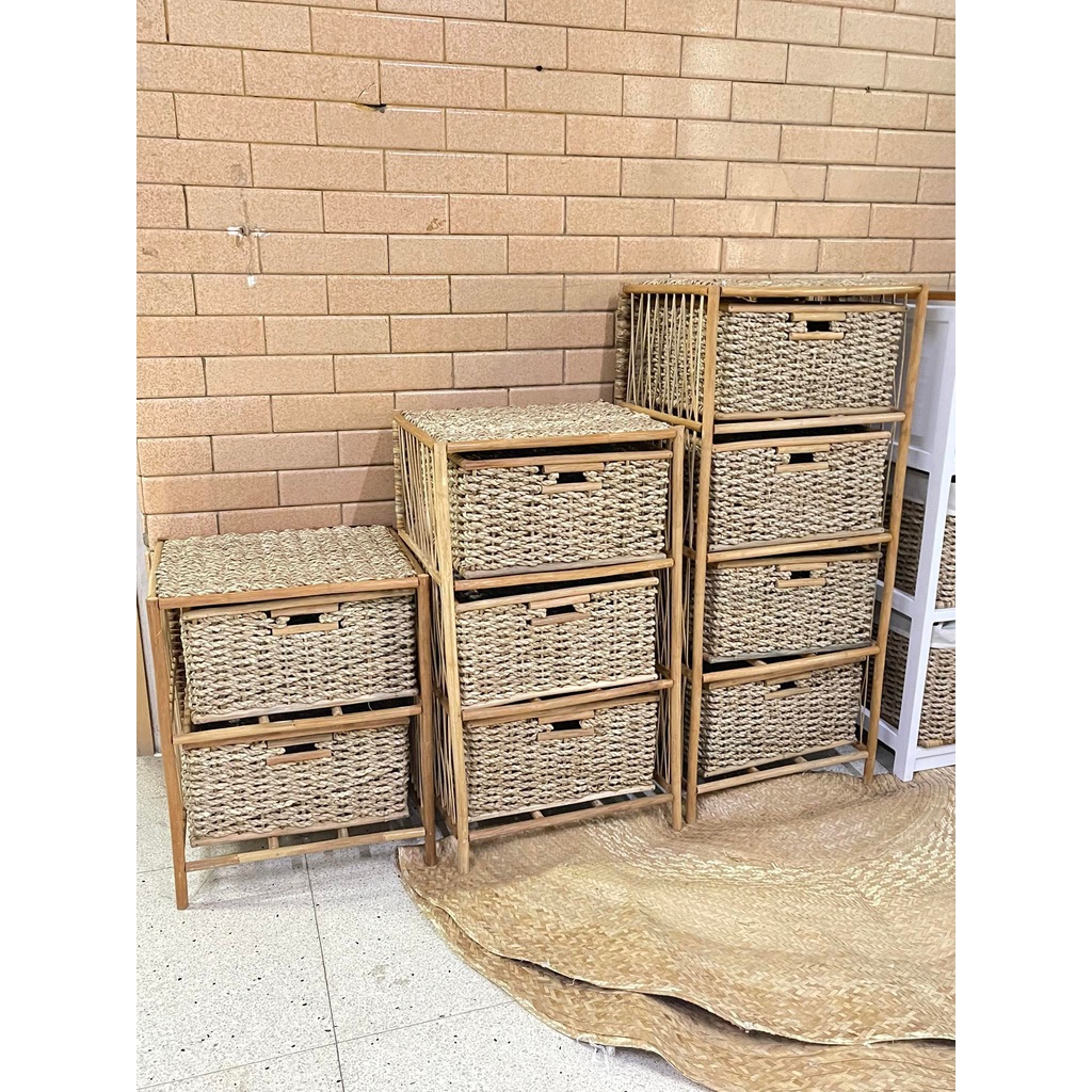 Rattan Drawer 2, 3, 4 layer | Shopee Philippines