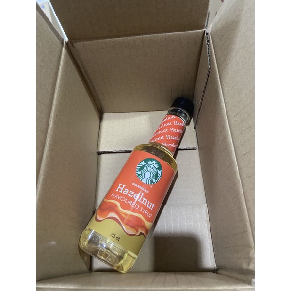 Flavored Syrups by Starbucks Hazelnut 375 ml. Shopee Philippines