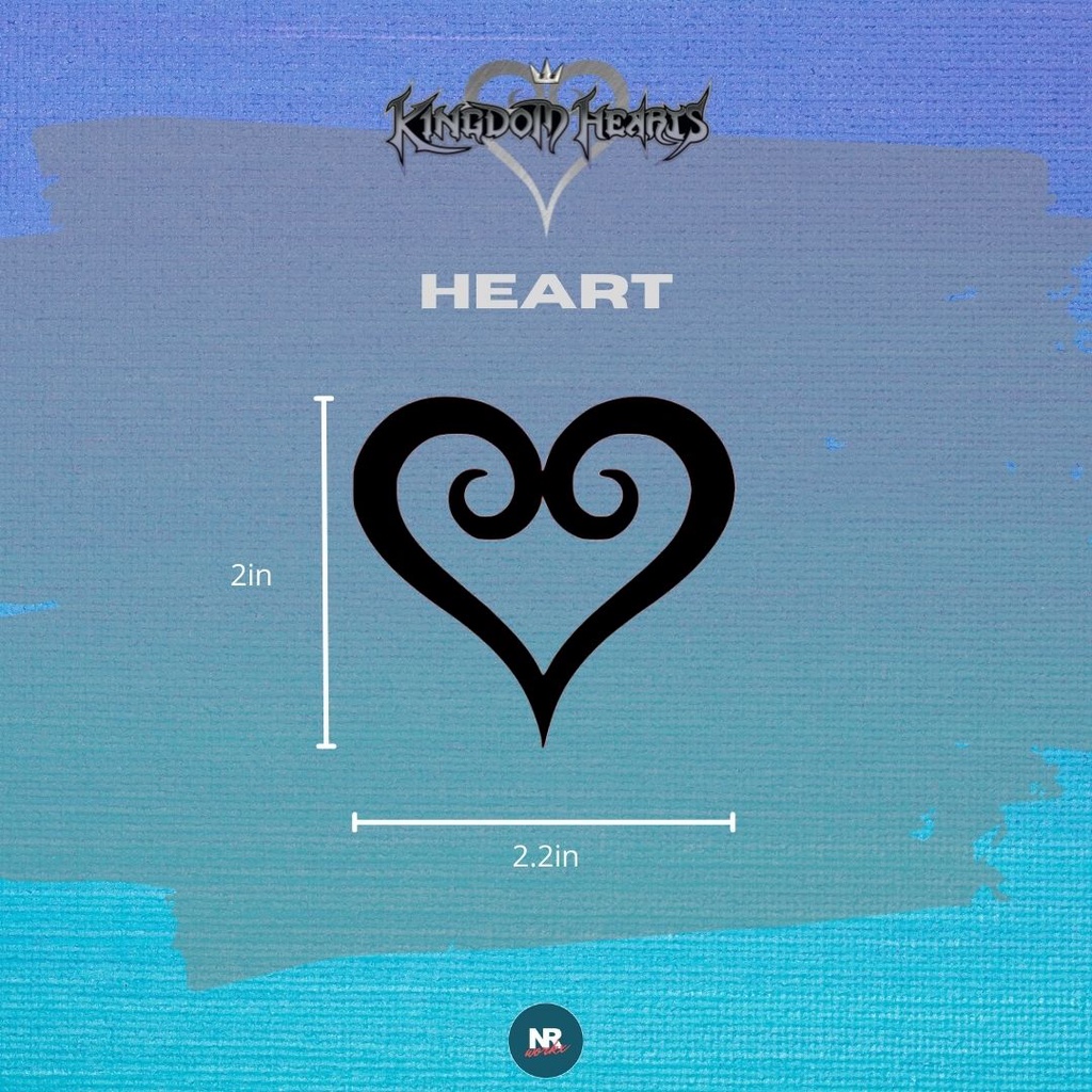 Kingdom Hearts Vinyl Decal Sticker Heartless Unversed Nobody Dream ...