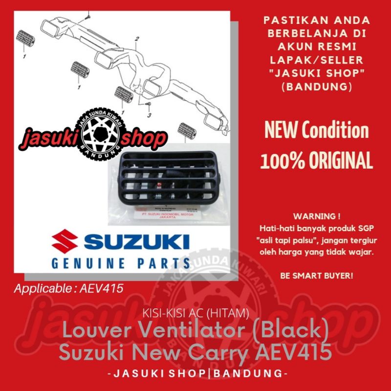 Holder Louver Ventilator Home Ventilation Lattice AC Suzuki New Carry ...