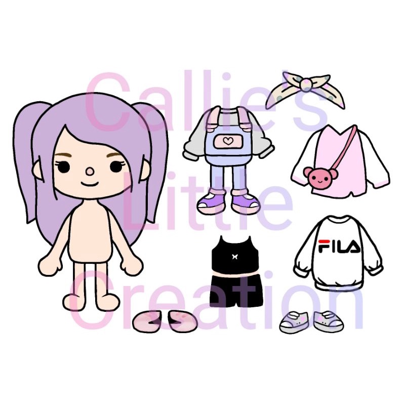 Toca Boca Sticker SET | Shopee Philippines