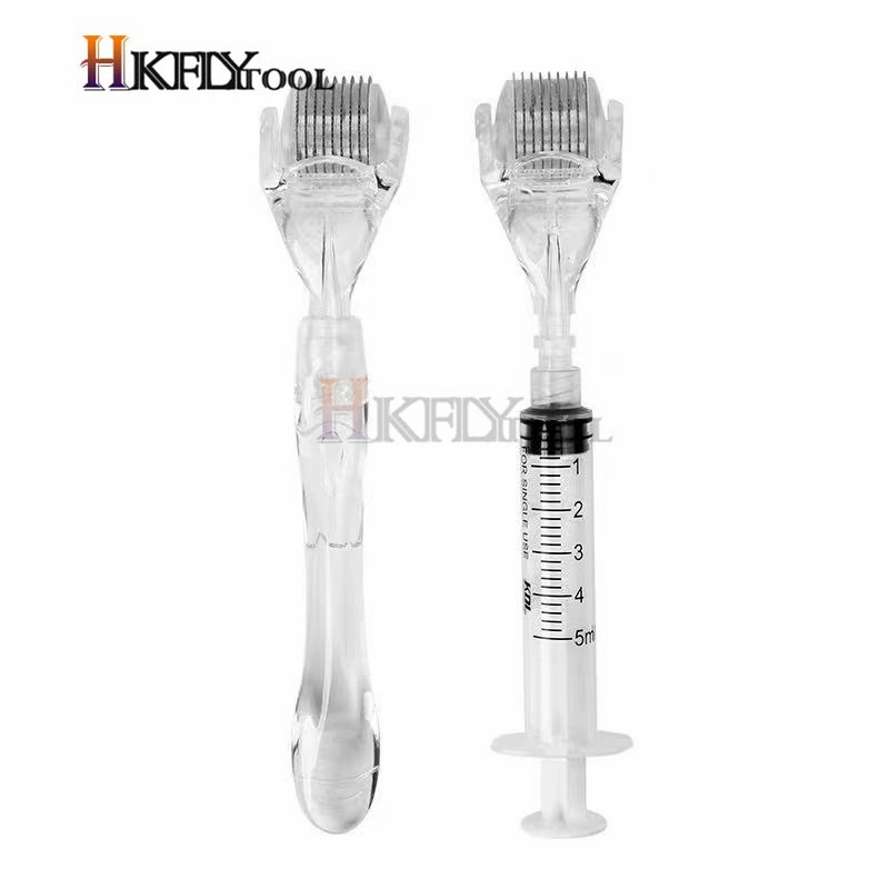 Micro Needles 540 pin Derma Roller Ampoules Syringe Microneedling 3ML