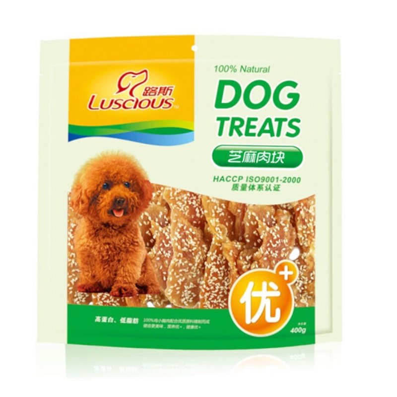 Lusi Soft Small Chest Shredded Meat Dried Chicken Breast Hard Silk Teddy/Golden Retriever Puppy