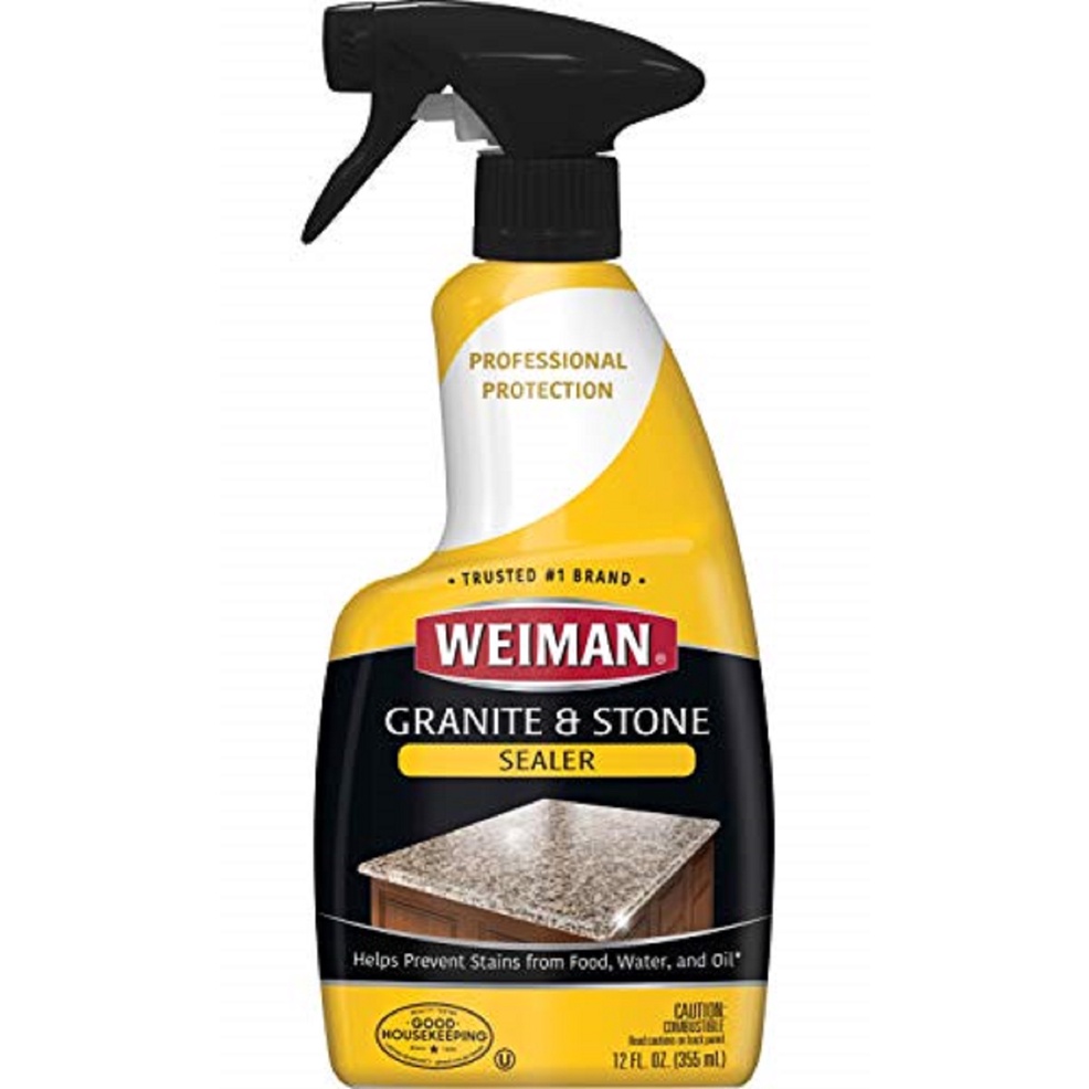 Weiman Granite Sealer and Protector for Granite Marble Onyx Travertine ...
