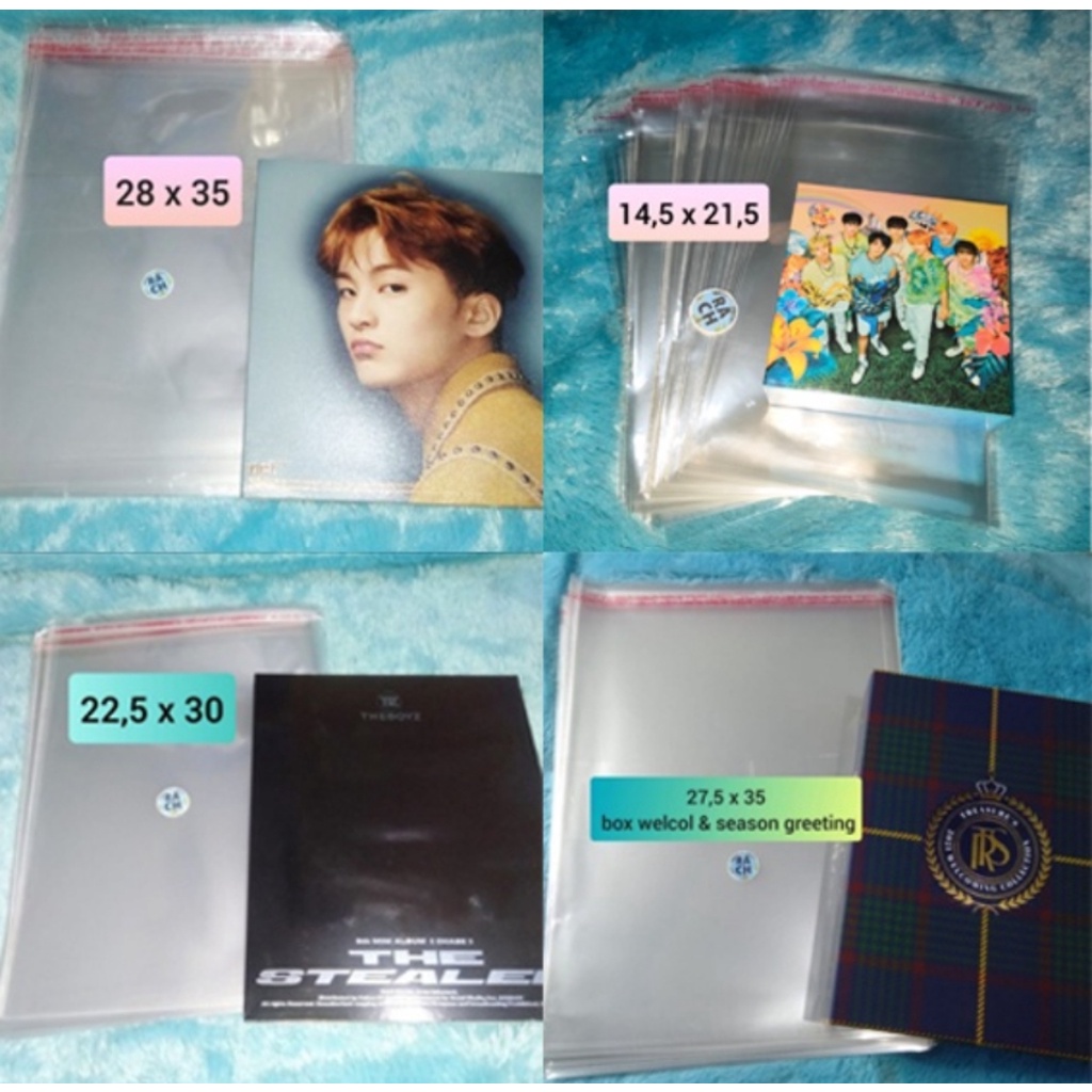 PLASTIC OPP ALBUM THICK 35 MICRON SEAL INNER SLEEVE JEWEL ALBUM BOX ...