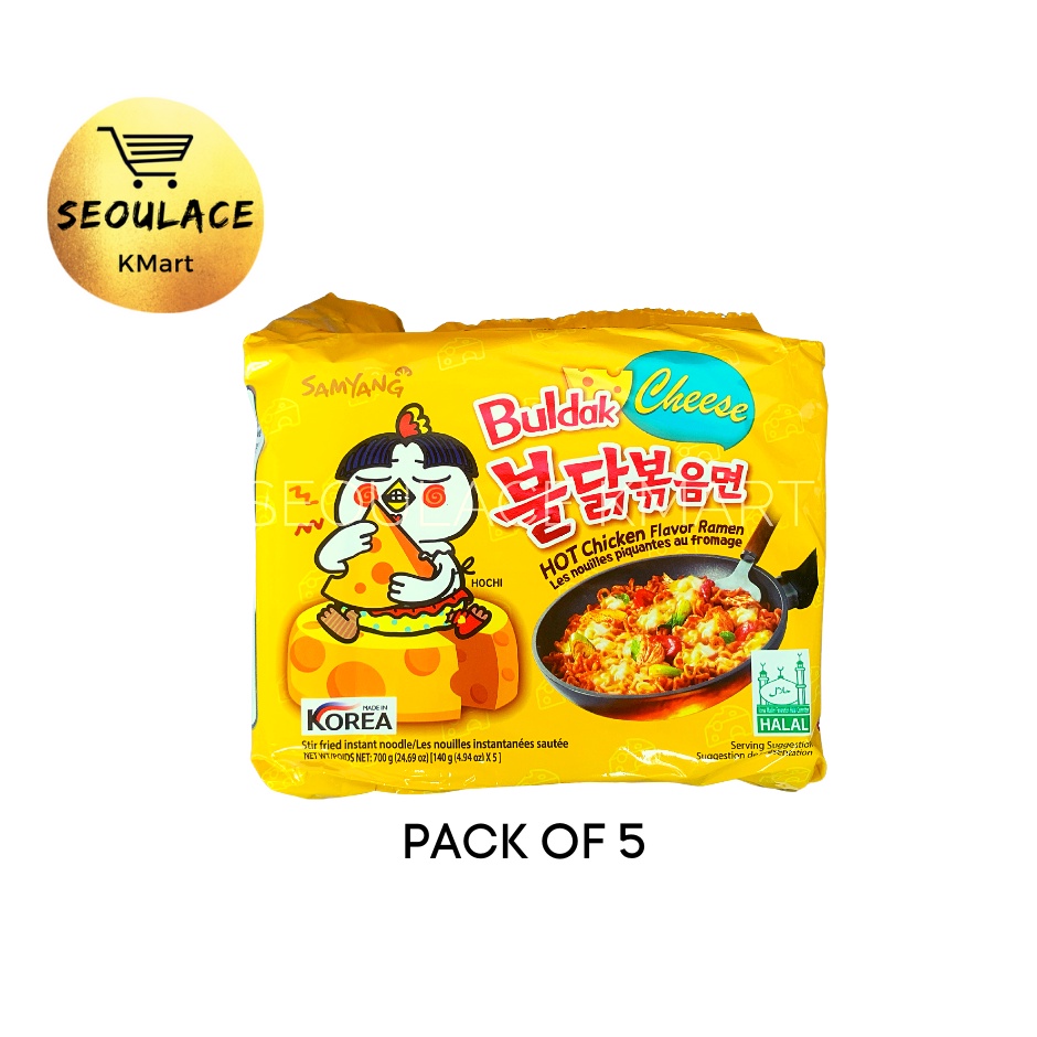 Nouilles instantanées - fromage spicy 140g - Samyang
