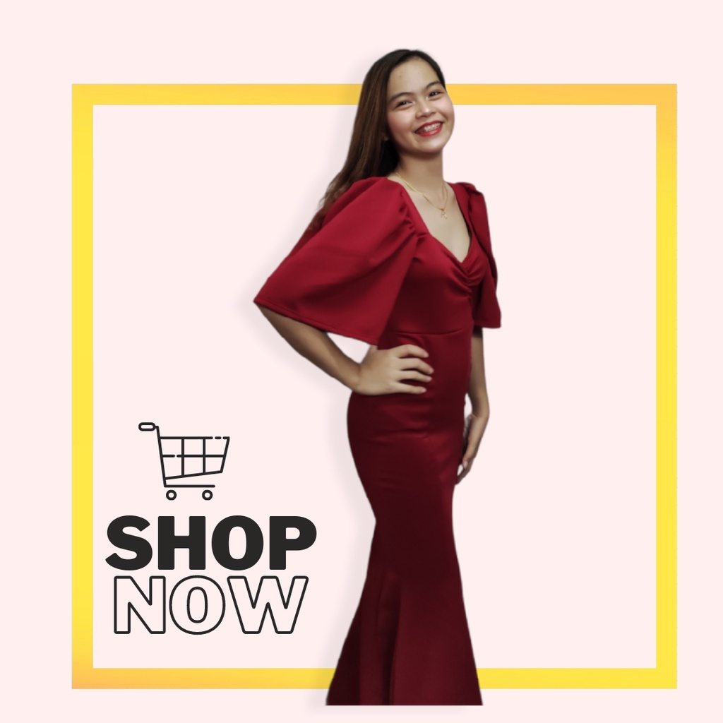 Infinity dress clearance filipiniana style