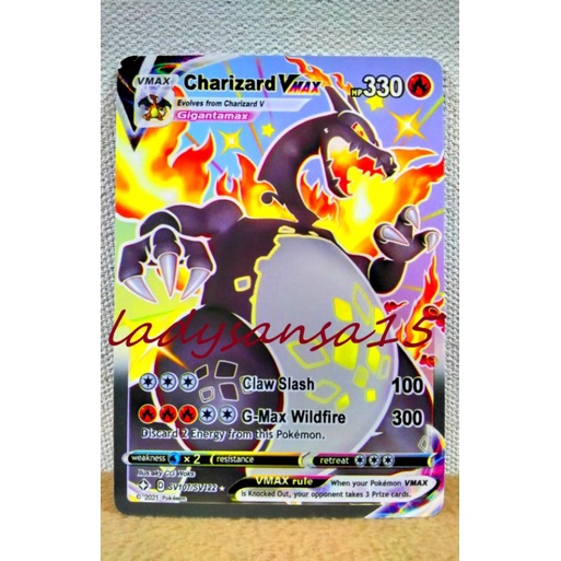 POKEMON VMAX CARDS [ALBUM PLACEHOLDERS] - COLLECTION #2 of 3 | Shopee ...