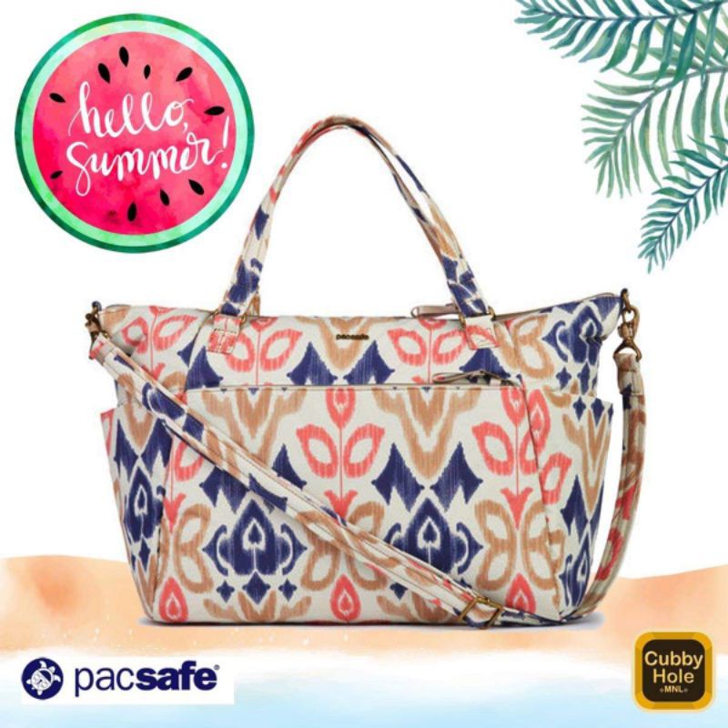 PACSAFE Original Stylesafe Tote Bag LIMITED EDITION Shopee Philippines