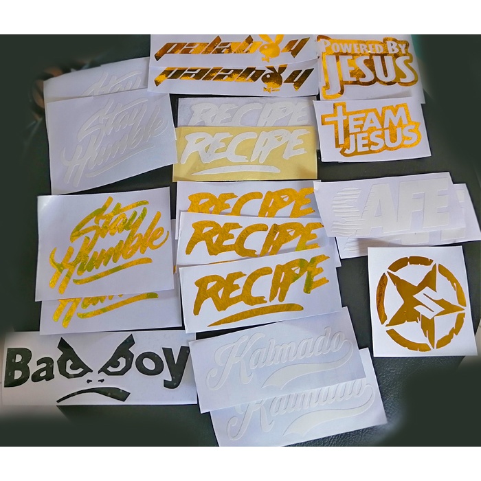 Shop recipe sticker for Sale on Shopee Philippines