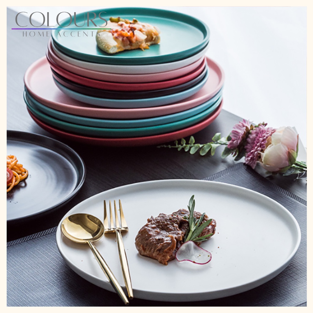 Nordic Design Ceramic Plate Shopee Philippines