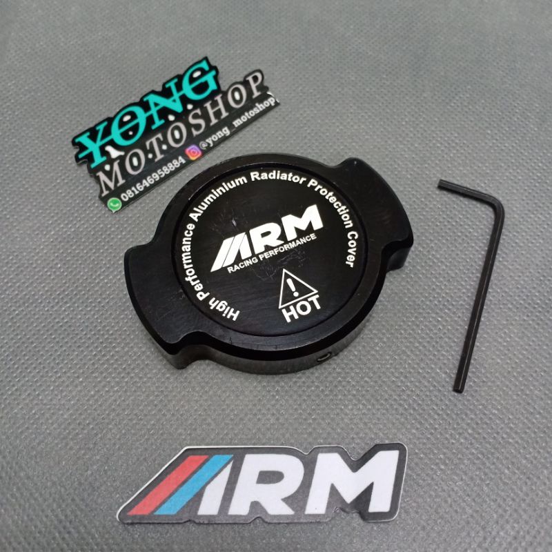 Radiator Cap Universal Radiator Cap ARM Full CNC Yamaha Aerox Nmax Lexi ...