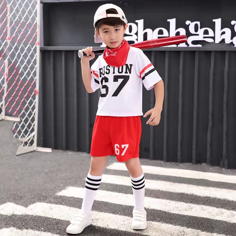 Free Socks Scarf Kids Cheerleader Dance Costume 2 16Y School Uniform Gymnastics Skirt for Girls Boys Jazz Stage Performance Dress Clothes Shopee Philippines