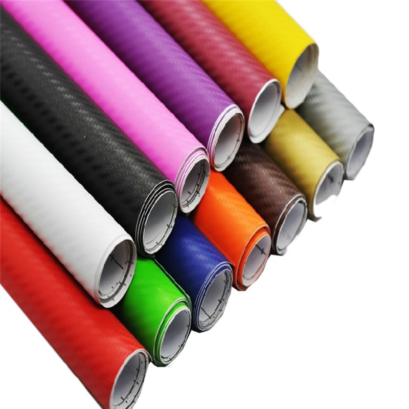 OM 127cm*30cm / 50 x 11.81inch 3D Glossy Carbon Fiber Wrap Vinyl Decal