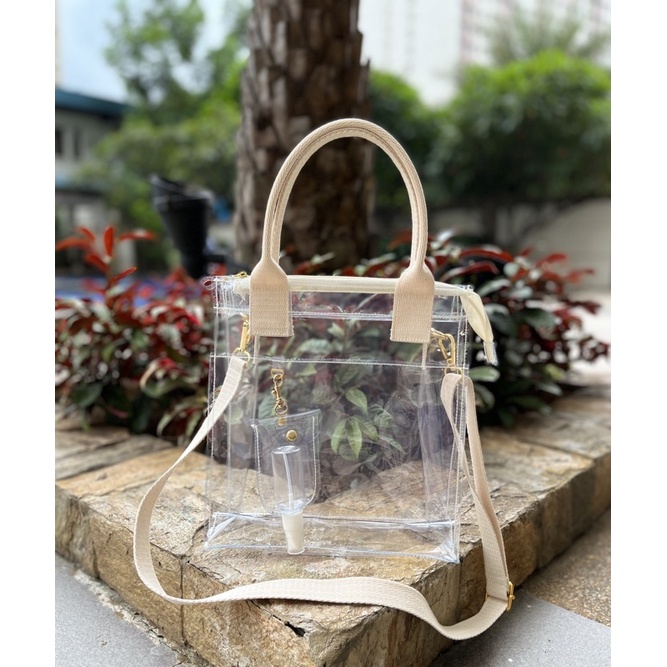 Transparent sling bag shopee hotsell