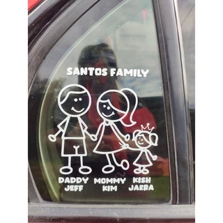 High Quality Vinyl Family Sticker for Cat Window - China Family Stickers  and Family Car Sticker price