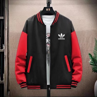 adidas Varsity Jacket - Red, Men's Lifestyle