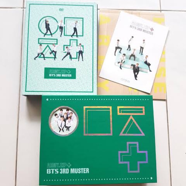 BTS 3rd MUSTER DVD (COMPLETE INCLUSION)