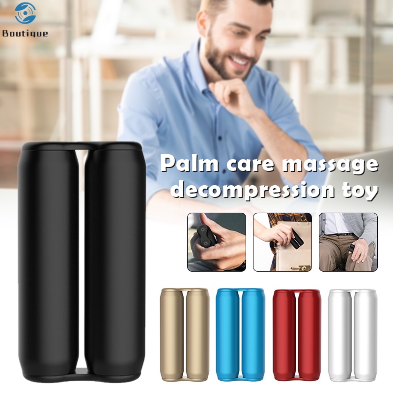 Hand Roller Fidget with Zipper Bag Decompression Massager Finger Toy ...