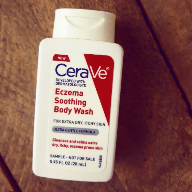 Cerave Eczema Soothing Body Wash 28ml Shopee Philippines