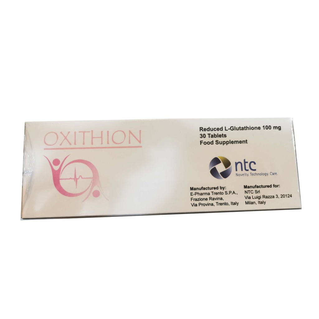 AUTHENTIC Oxithion Reduced L-Glutathion Sublingual 100mg 30 tabs ...