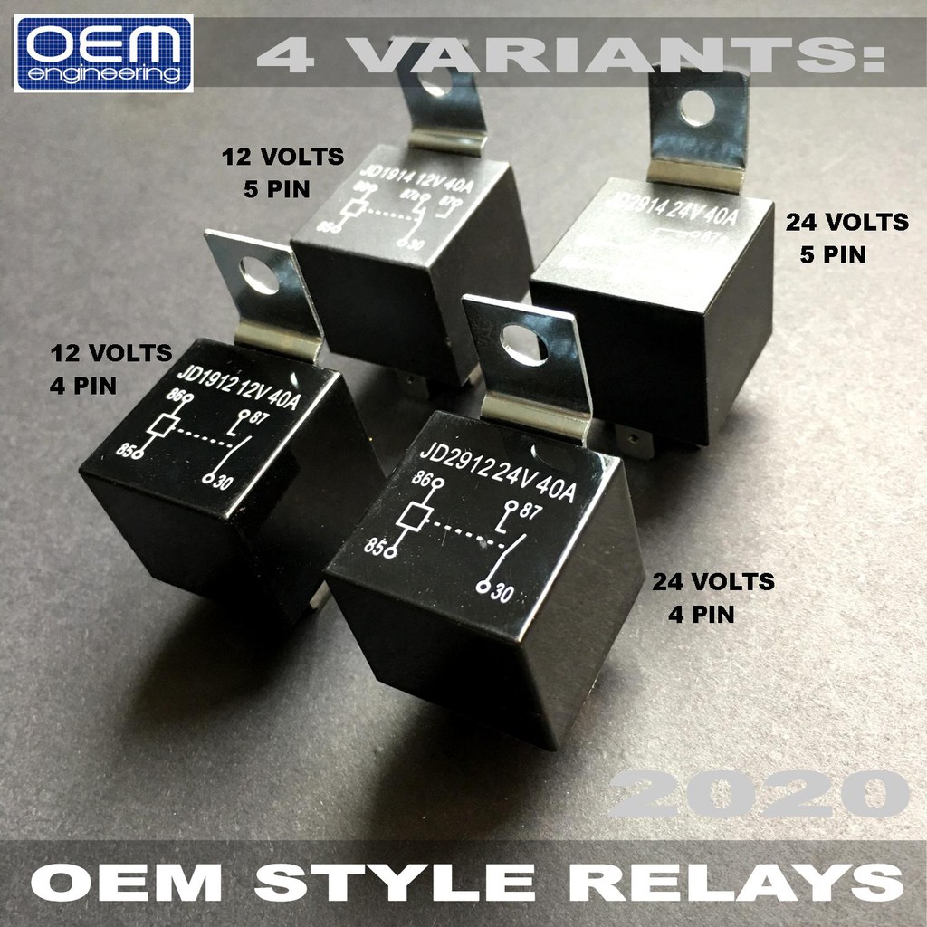 OEM Engineering OEM style Relay 12v 24v | Shopee Philippines