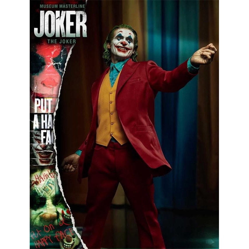 32cm HC Toys The Joker Joaquin Phoenix As Arthur Fleck AKA Joker Action Figure  Model Toy