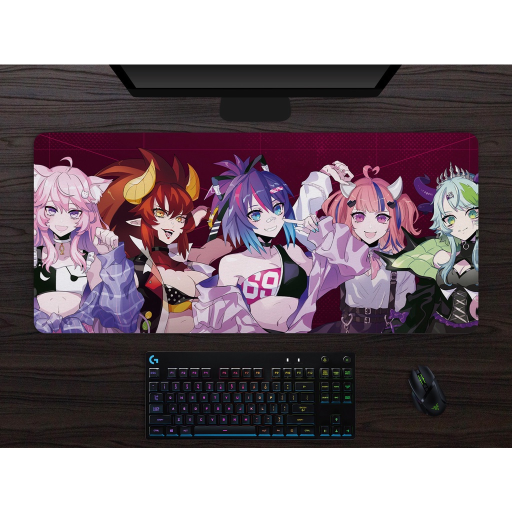 Vtuber Mousepad | Nyanners, Ironmouse, Apricot Froot, Zentreya, and ...