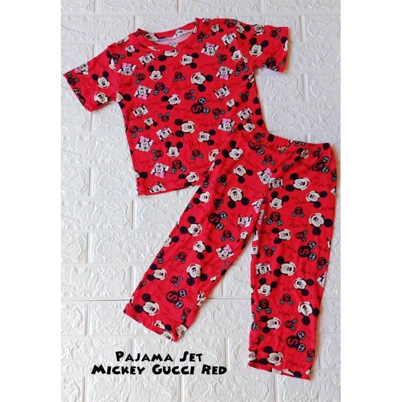 Gucci mickey mouse discount pajamas