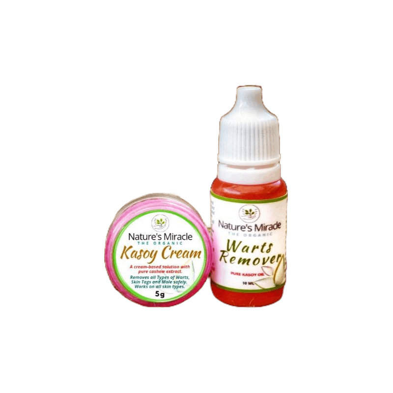 Natures Miracle Kasoy Oil Organic & Effective Wart Remover Kulugo Mole  Remover Genital Treatment